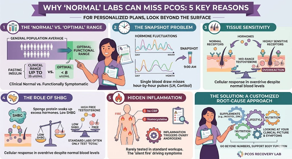 When "Normal" Labs Don't Tell the Whole Story: Decoding Hidden PCOS