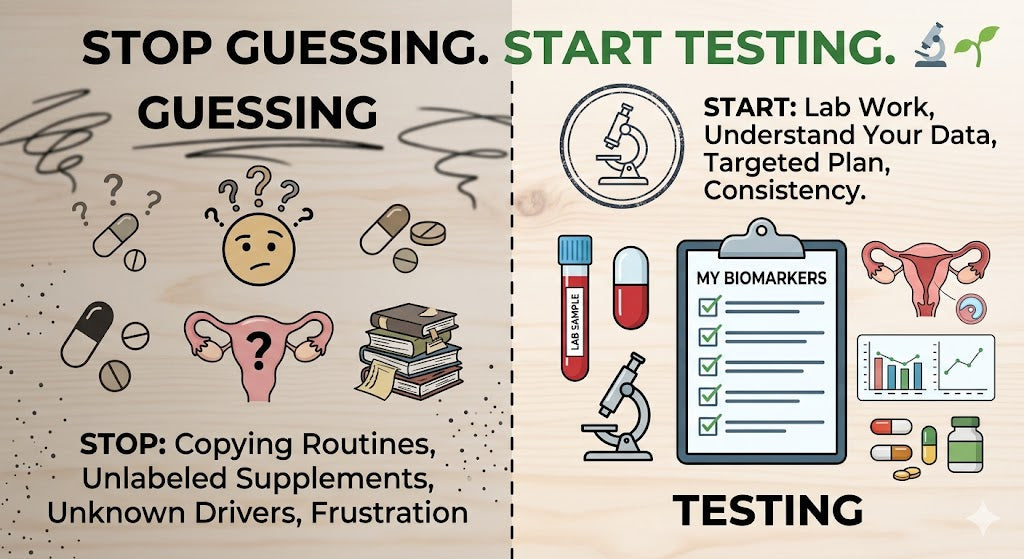 Stop Guessing. Start Testing: Why the Secret to Managing PCOS is Hidden in Your Lab Work