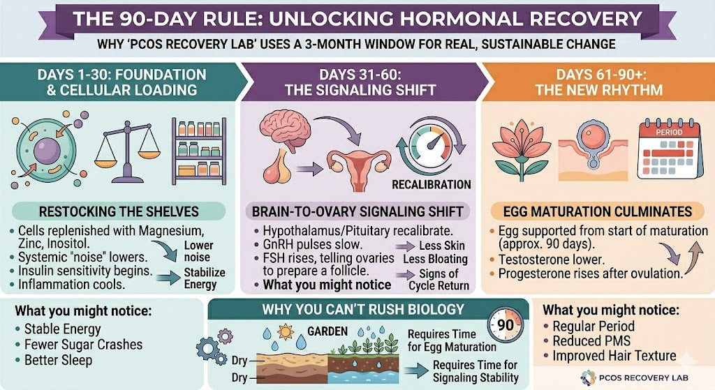 The 90-Day Journey: Why Real Hormone Balancing Happens in Three Phases