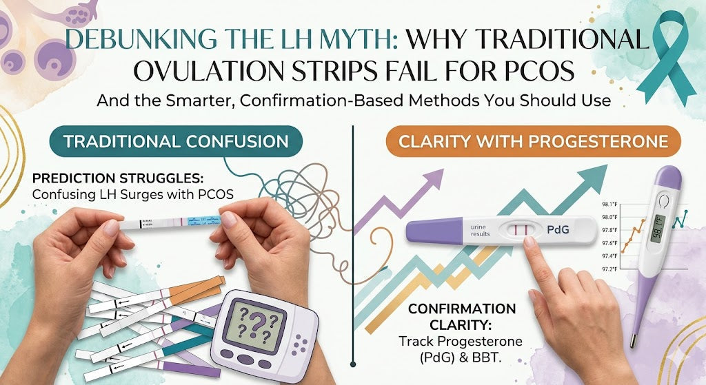 Debunking the LH Myth: Why Traditional Ovulation Strips Fail for PCOS (And What to Use Instead)