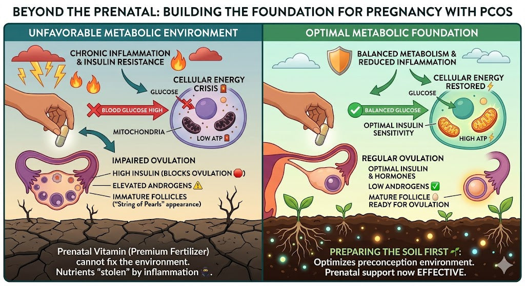 Why Your Prenatal Isn't Enough for PCOS