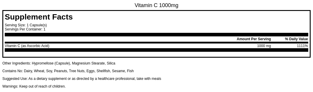 Vitamin C