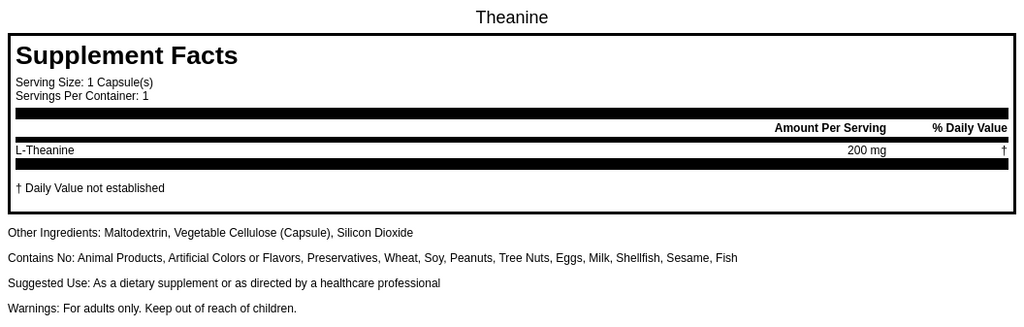 Theanine